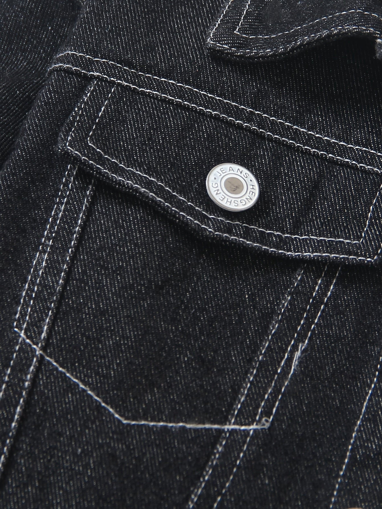 Veste Jean et Pantalon Élastique Homme Enfant Printemps Automne Casual