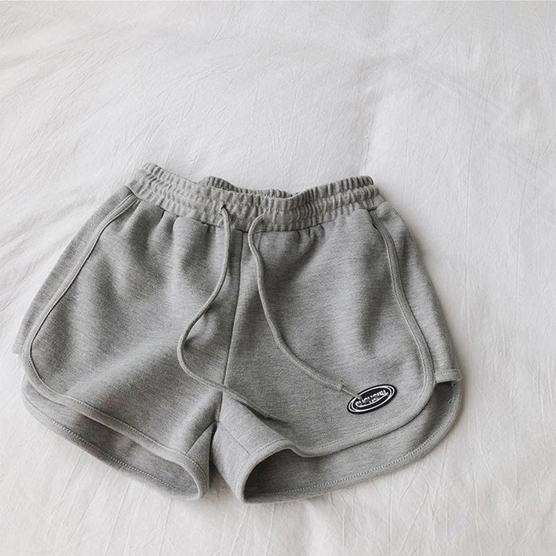 Short Femme Taille Haute Léger Été Sport Yoga Décontracté Avec Poches