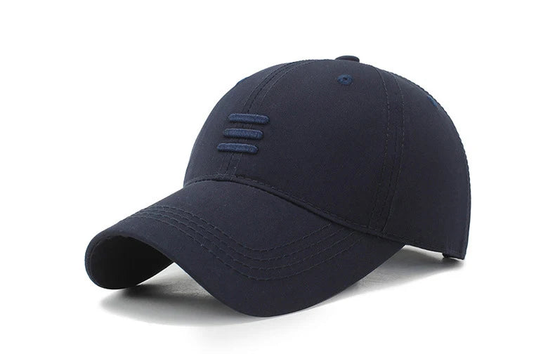 Casquette Baseball Homme Brodée Réglable Coton Protection Solaire Outdoor