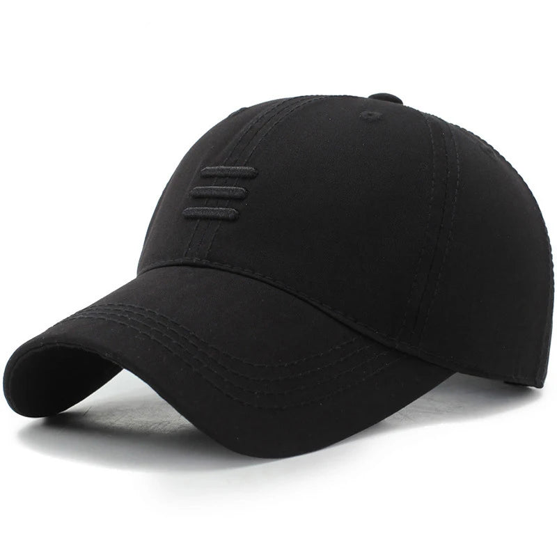 Casquette Baseball Homme Brodée Réglable Coton Protection Solaire Outdoor