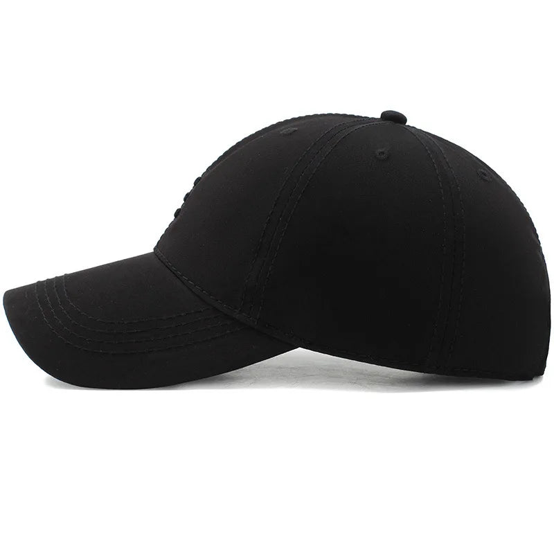 Casquette Baseball Homme Brodée Réglable Coton Protection Solaire Outdoor