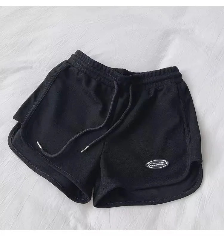 Short Femme Taille Haute Léger Été Sport Yoga Décontracté Avec Poches