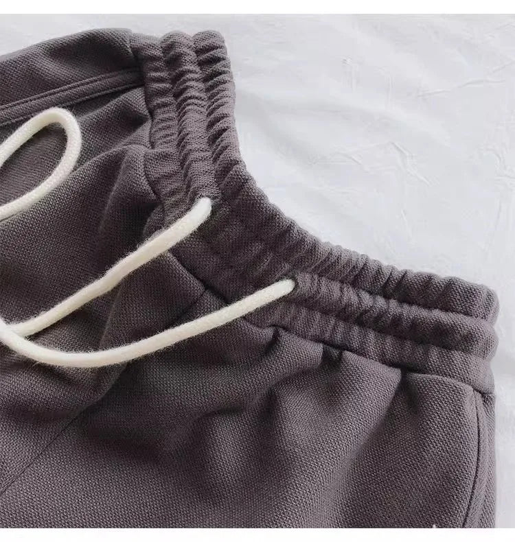 Short Femme Taille Haute Léger Été Sport Yoga Décontracté Avec Poches