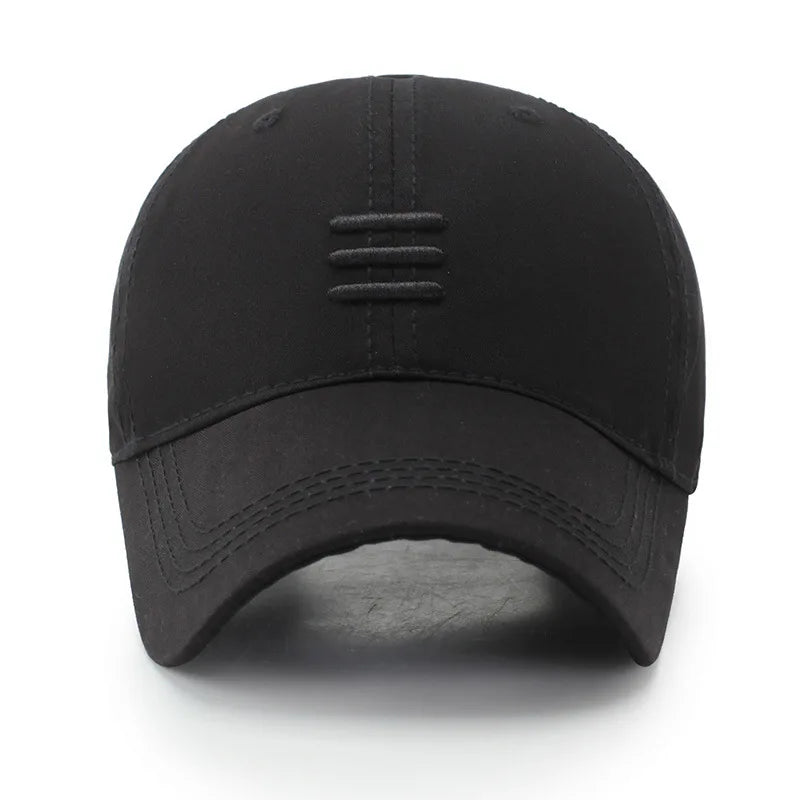 Casquette Baseball Homme Brodée Réglable Coton Protection Solaire Outdoor