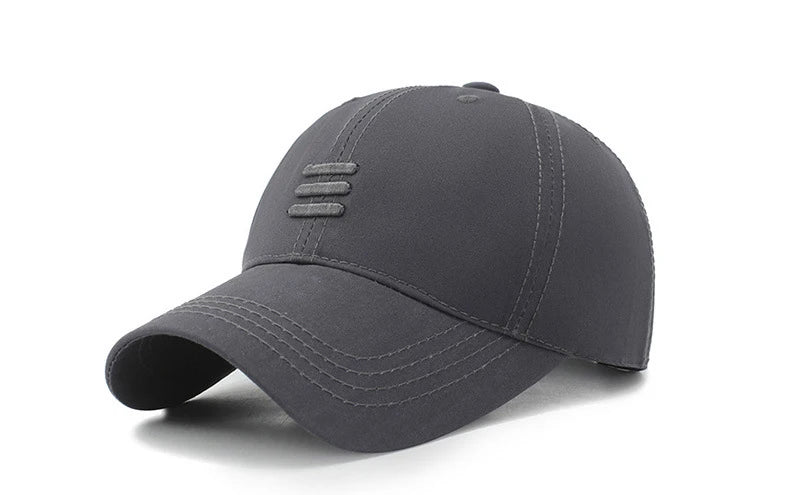 Casquette Baseball Homme Brodée Réglable Coton Protection Solaire Outdoor