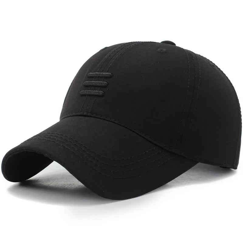Casquette Baseball Homme Brodée Réglable Coton Protection Solaire Outdoor
