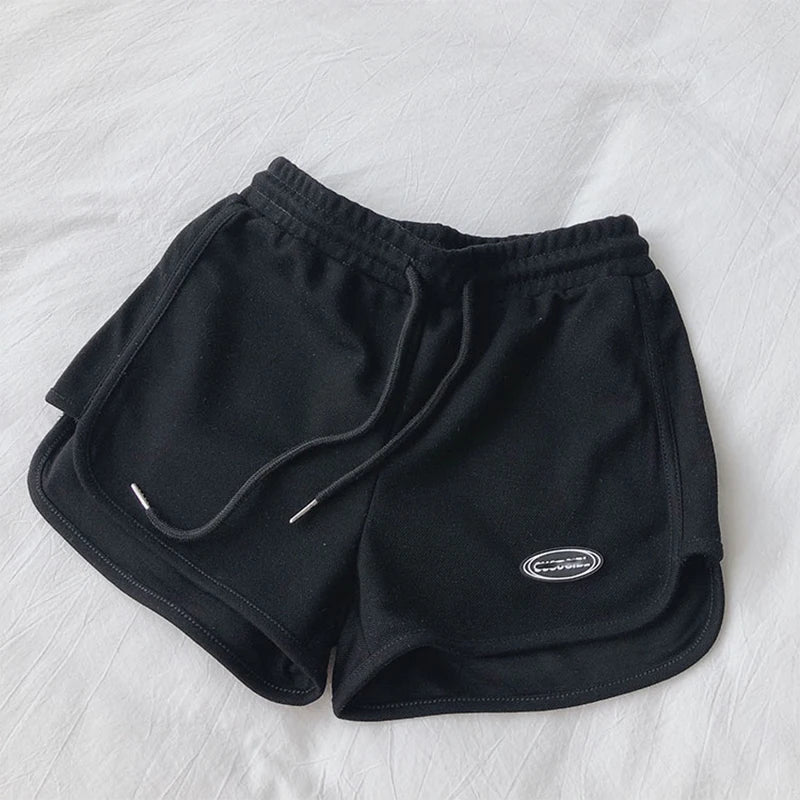Short Femme Taille Haute Léger Été Sport Yoga Décontracté Avec Poches