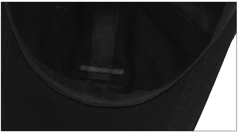 Casquette Baseball Homme Brodée Réglable Coton Protection Solaire Outdoor