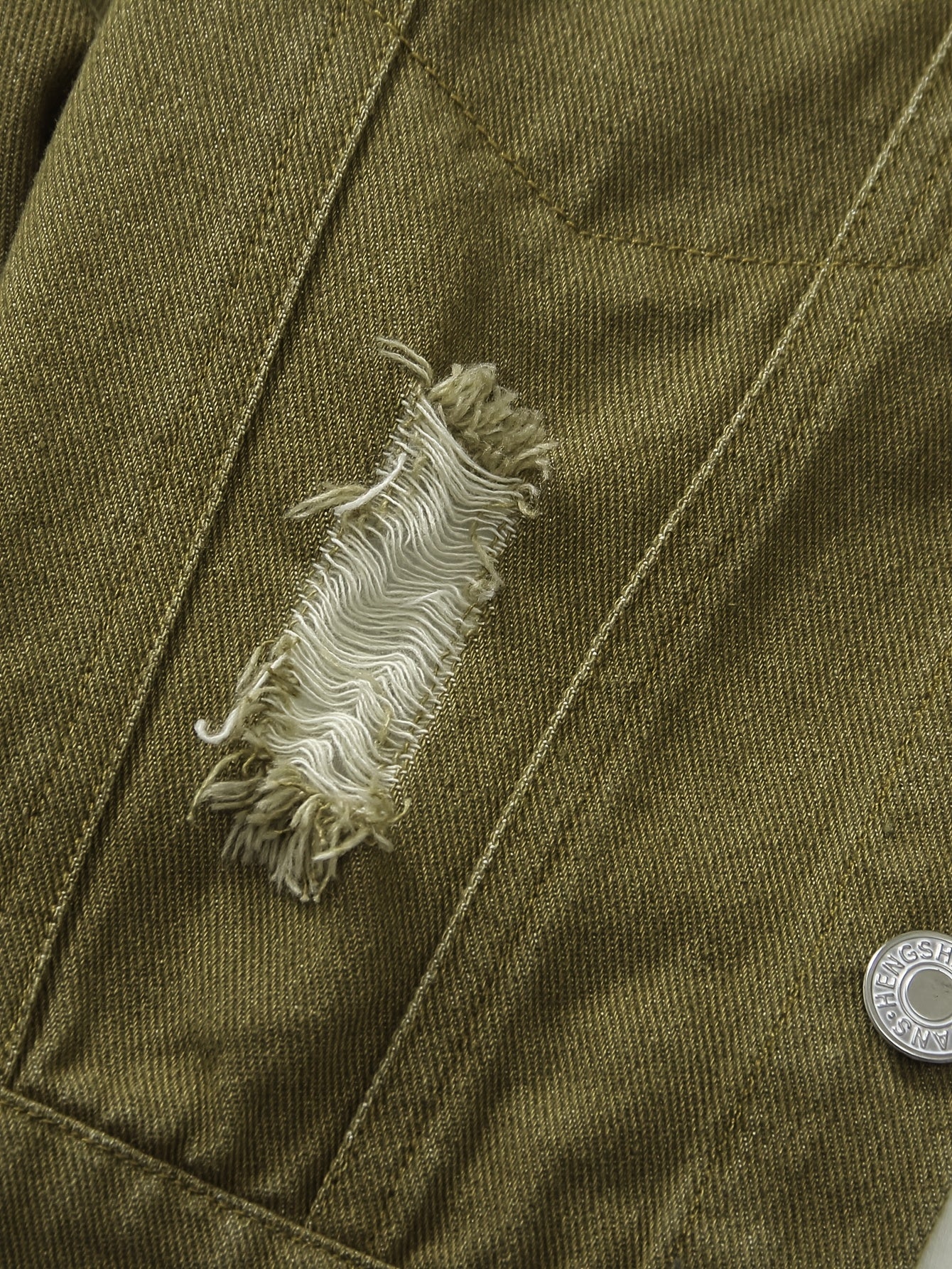 Veste Jean et Pantalon Élastique Homme Enfant Printemps Automne Casual